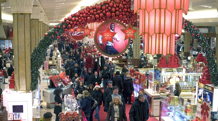 inside Macy's department store