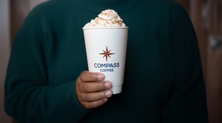 Compass Coffee cup