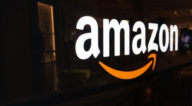Amazon sign and logo