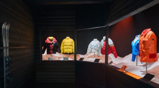 Moncler collection display