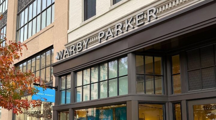 Warby Parker storefront