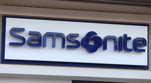Samsonite signage