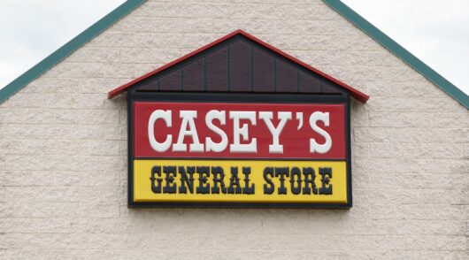 Casey's store sign