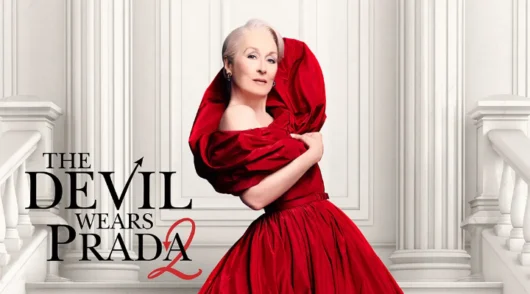 Meryl Streep on a Devil Wears Prada 2 poster.