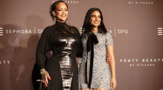 Rihanna and Isha Ambani