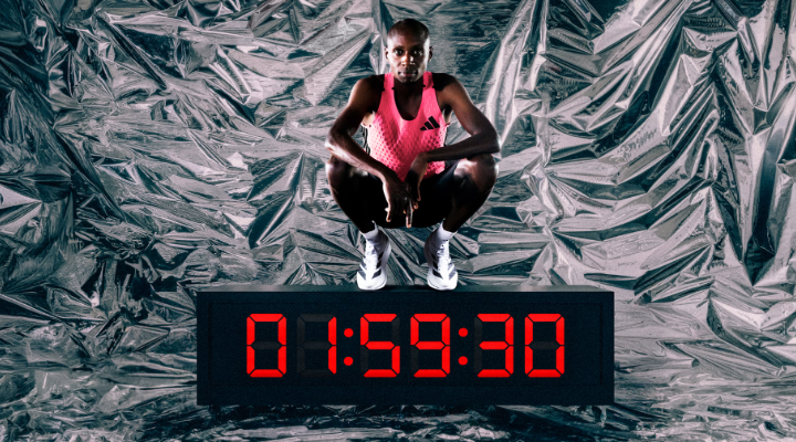 Sabastian Sawe who broke the two hour marathon.