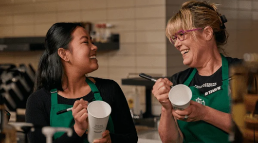 Starbucks store staff