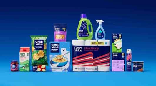 Walmart Great Value products