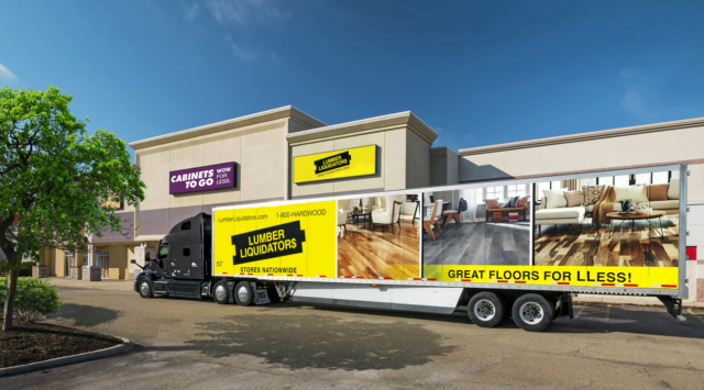 Lumber Liquidators truck