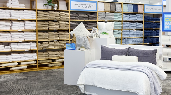 Customers will be able to shop by room.
