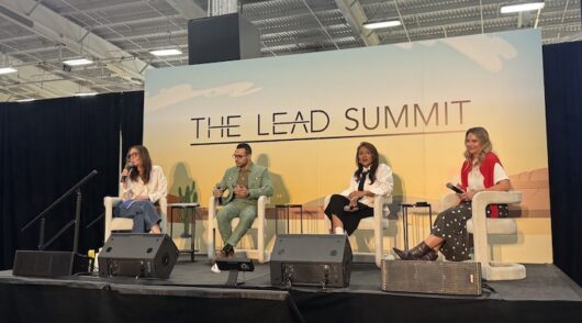 [Left to right] Christine Russo, Manuel Neto, Neha Kovach and Amy Sullivan.