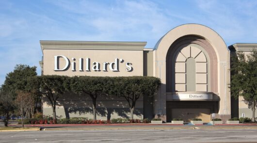 Dillard's storefront