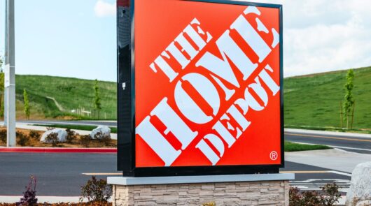The Home Depot signboard
