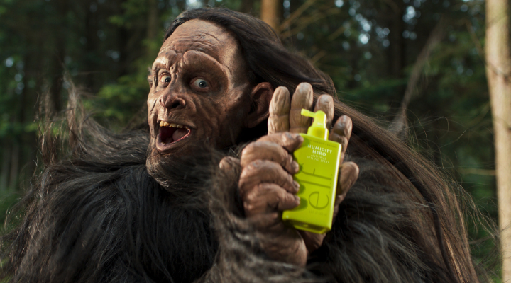 ELF has launched a marketing campaign featuring Bigfoot, portrayed by actor Robert Strange.