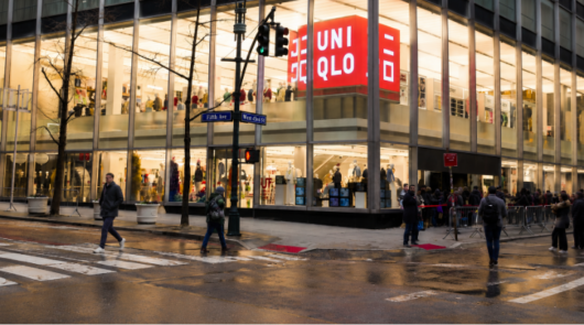 Uniqlo store in Bryant Park, New York.