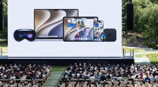 Apple WWDC keynote presentation.