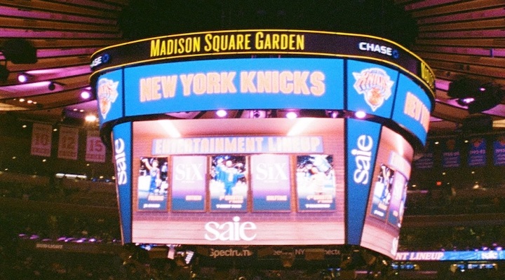 Multiple Knicks-themed t-shirts from the brand New York or Nowhere.