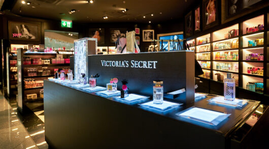 An interior shot of a Victoria’s Secret store in Munich, Germany.