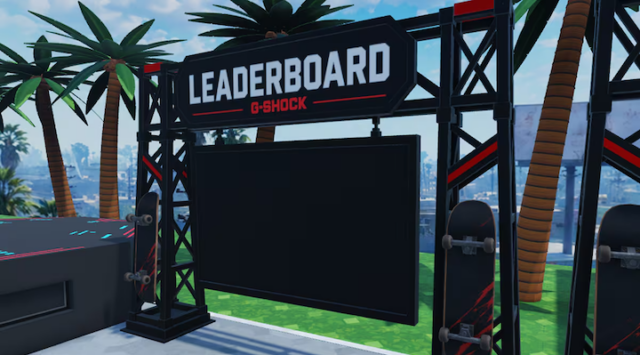 Casio’s ‘Challenge the Skate Obby: G-Shock’ on Roblox.
