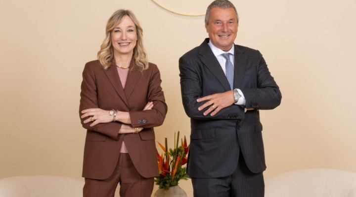Laura Burdese and Jean-Christophe Babin