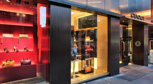 Gucci storefront