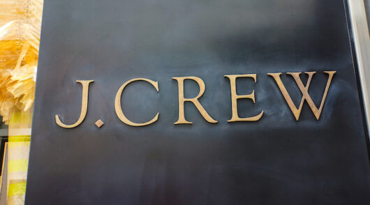 An exterior shot of the J.Crew store in New York City.
