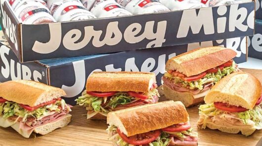 Jersey Mike's Subs sandwiches