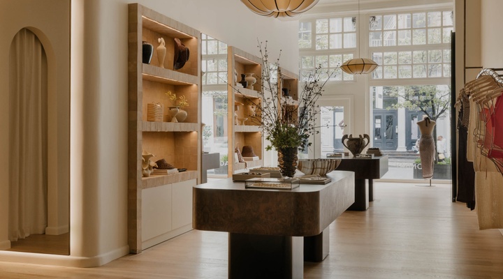 Monday Swimwear's new New York store.