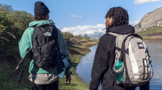 The North Face backpacks