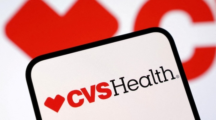 CVS Health logo is seen in this illustration taken