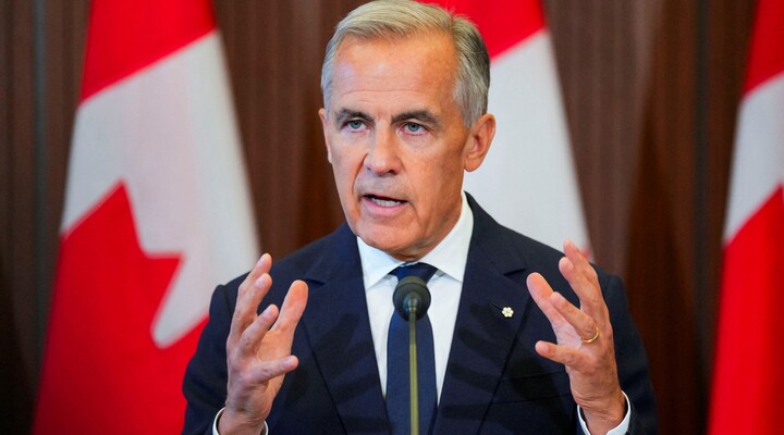 Mark Carney discusses US trade tensions.