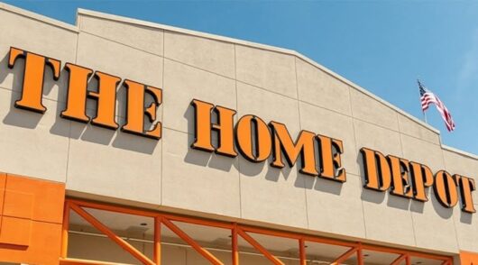 home depot store sign