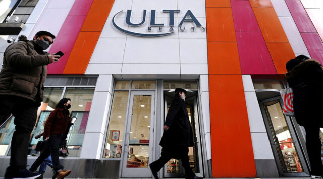 Ulta Beauty store in New York.