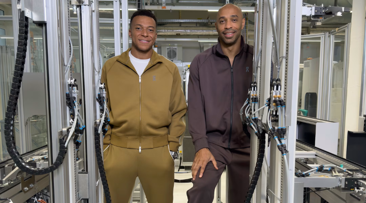Kylian Mbappe and Thierry Henry of On Football