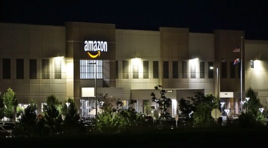 Amazon warehouse building
