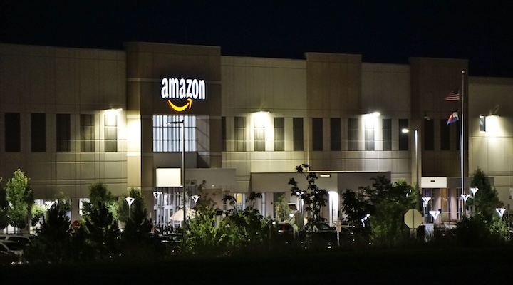 Amazon warehouse building