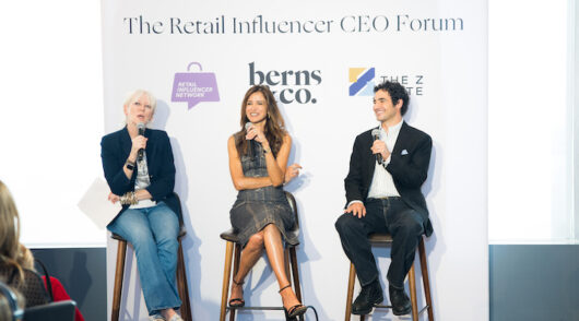 [Left to right] Joanna Coles, Faby Torres and Zac Posen.