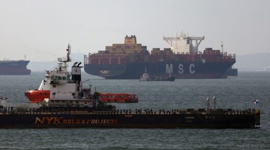 Cargo ships carry fuel oil.