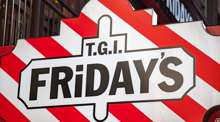TGI Fridays sign