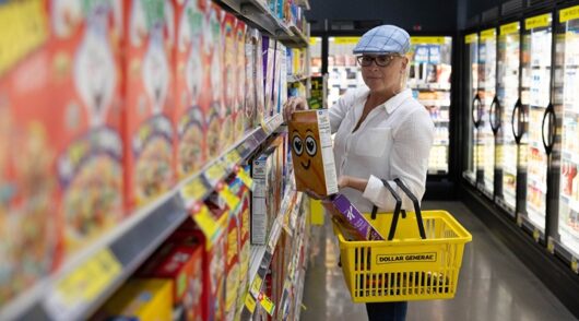customer at Dollar General store