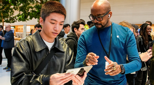 Apple’s first foldable iPhone launches worldwide.