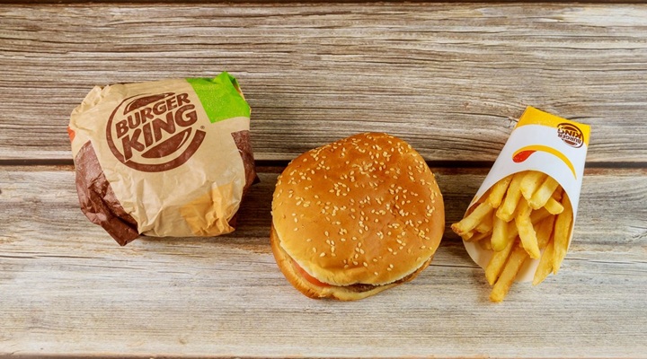 Burger King meal set